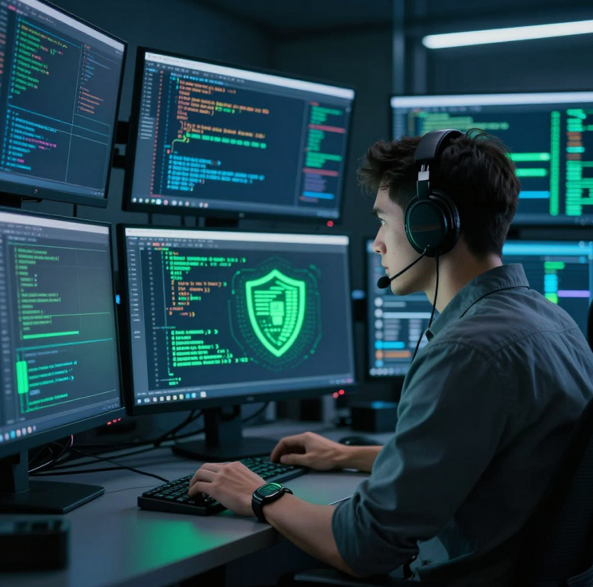 Security Code Illustration